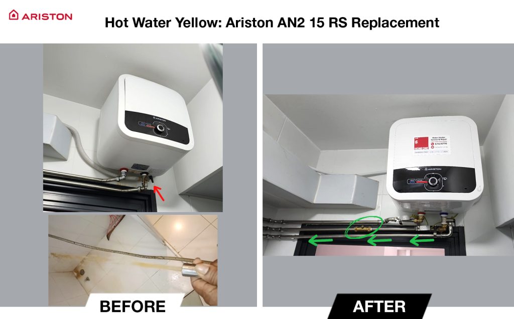 Hot Water Yellow (Rheem, condo) .00