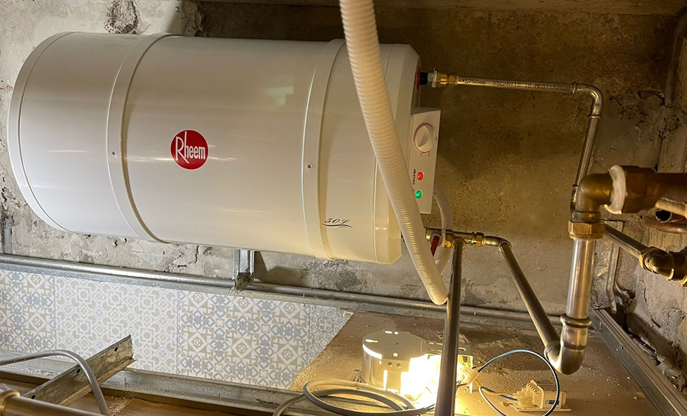 Water Heater Installation Replacement - Before - Tanglin View