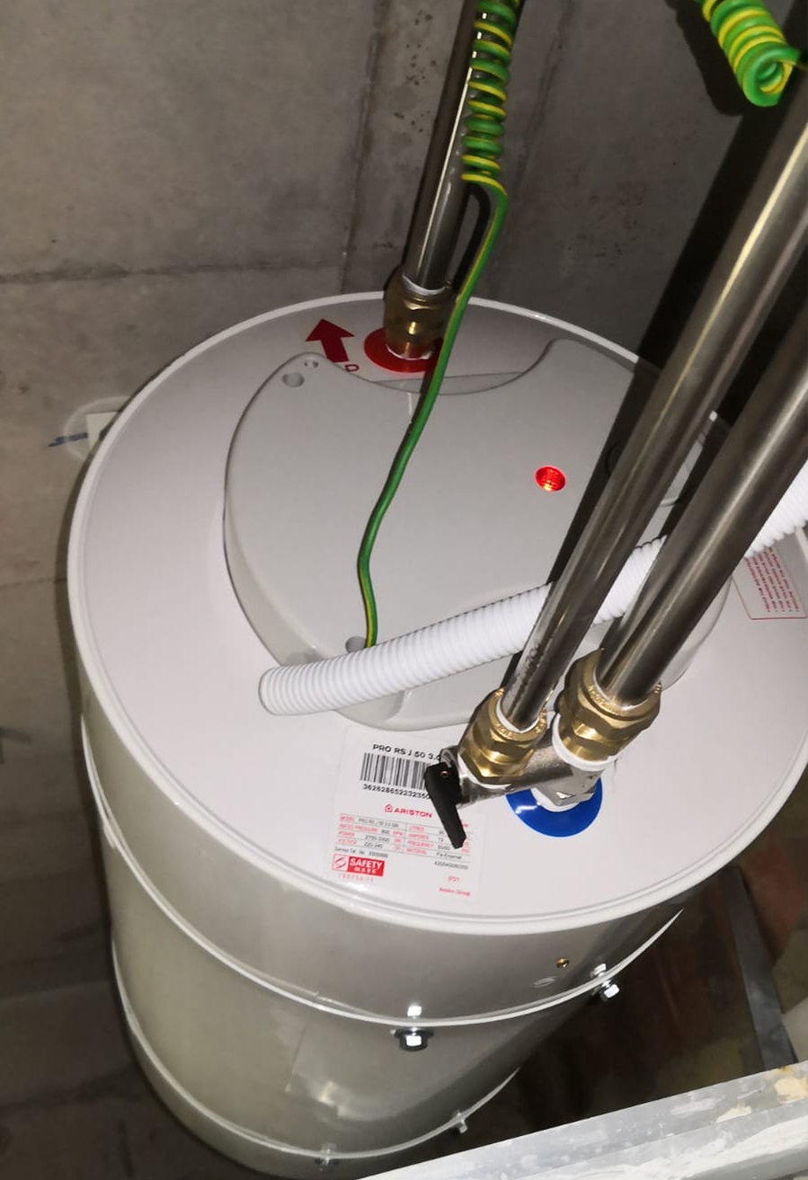 Water Heater Installation at The Rivervale Crest - After Installation