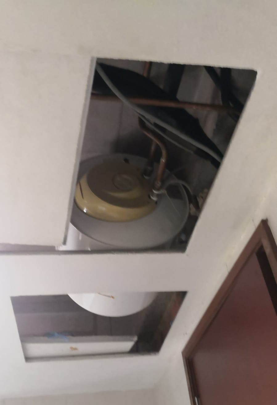 Water Heater Installation at The Rivervale Crest - Before Installation