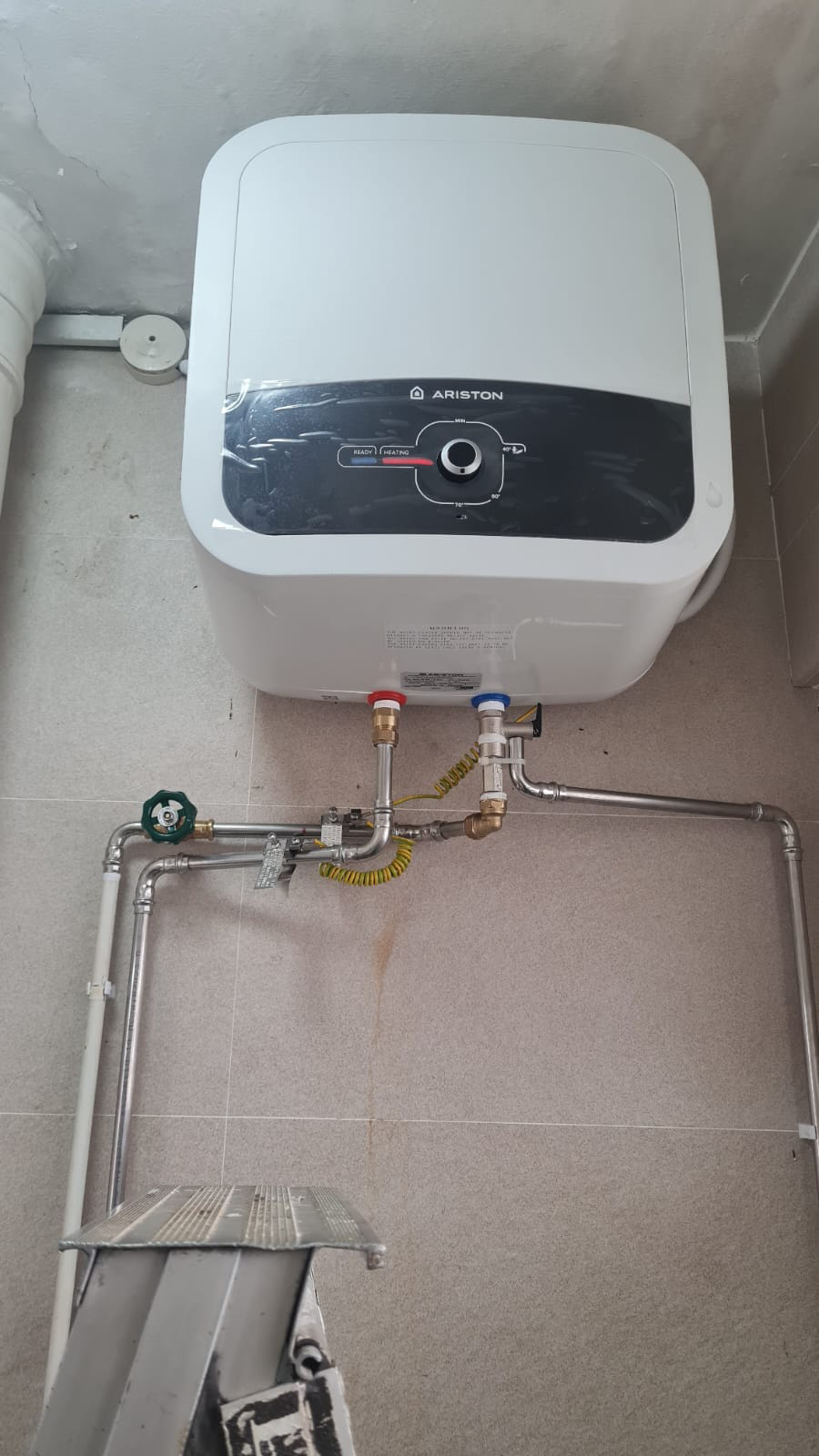 Water Heater Installation At 119 Bedok North Road After Installation
