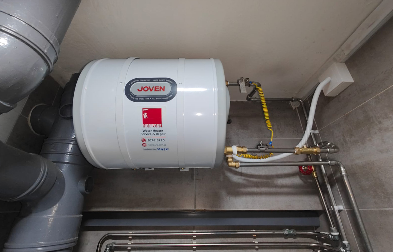 Water Heater Installation at 408 Serangoon Ave 1 - After