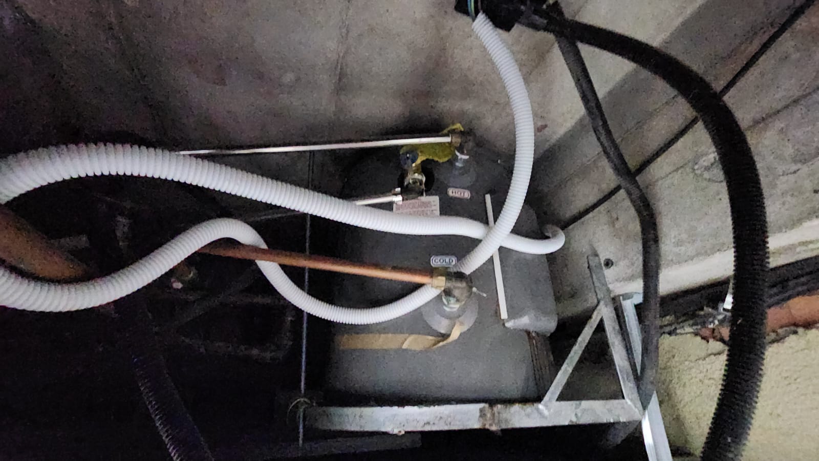 Water Heater Installation at ang mo kio, seasons park - before installation