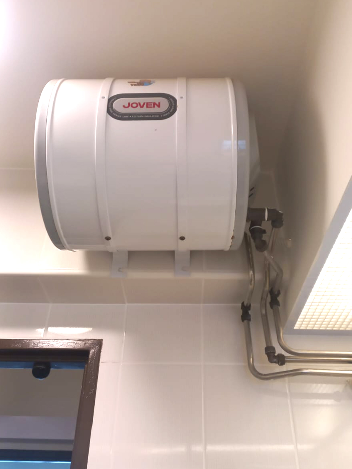 Water heater installation at 650 Ang Mo Kio St 61 - before installation