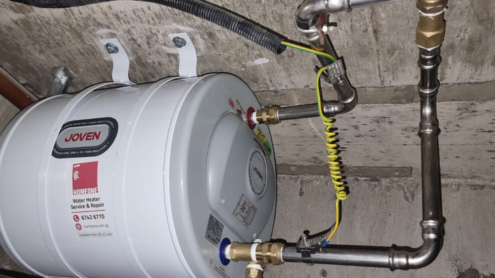 Water Heater Installation Bedok Bayshore After Installation