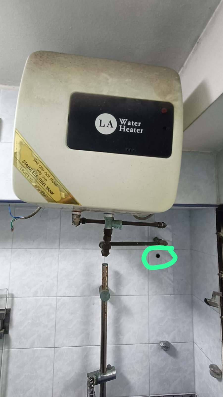 Water Heater Installation at 987B Jurong West Street 93 - Before Installation