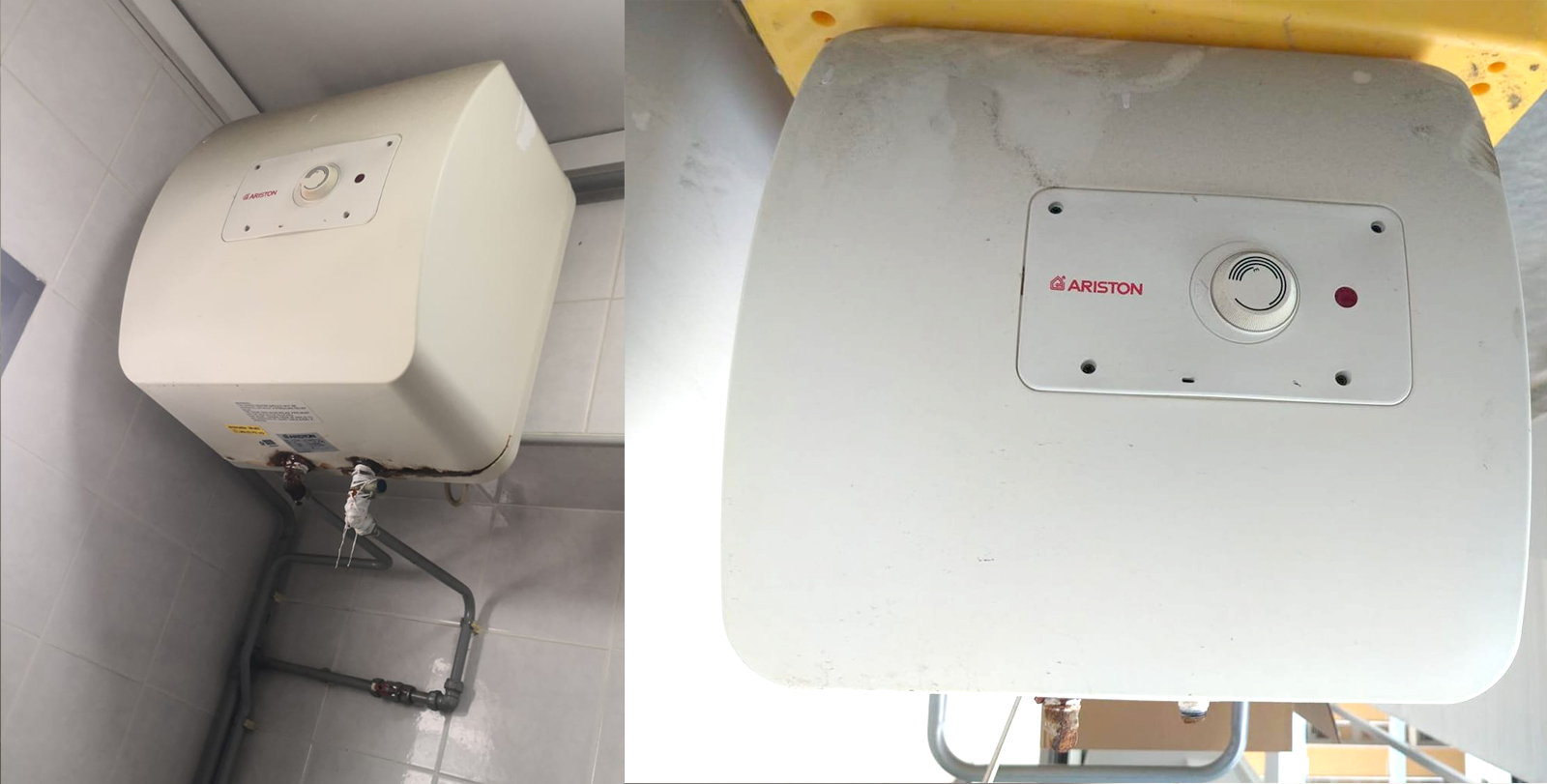 Water Heater Installation at Bukit Panjang HDB - Before