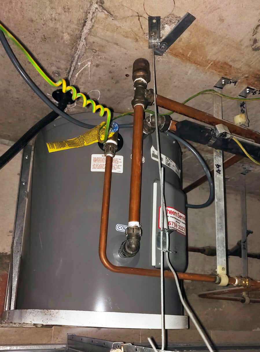 Water Heater Installation Bukit Timah The Hillside - Before