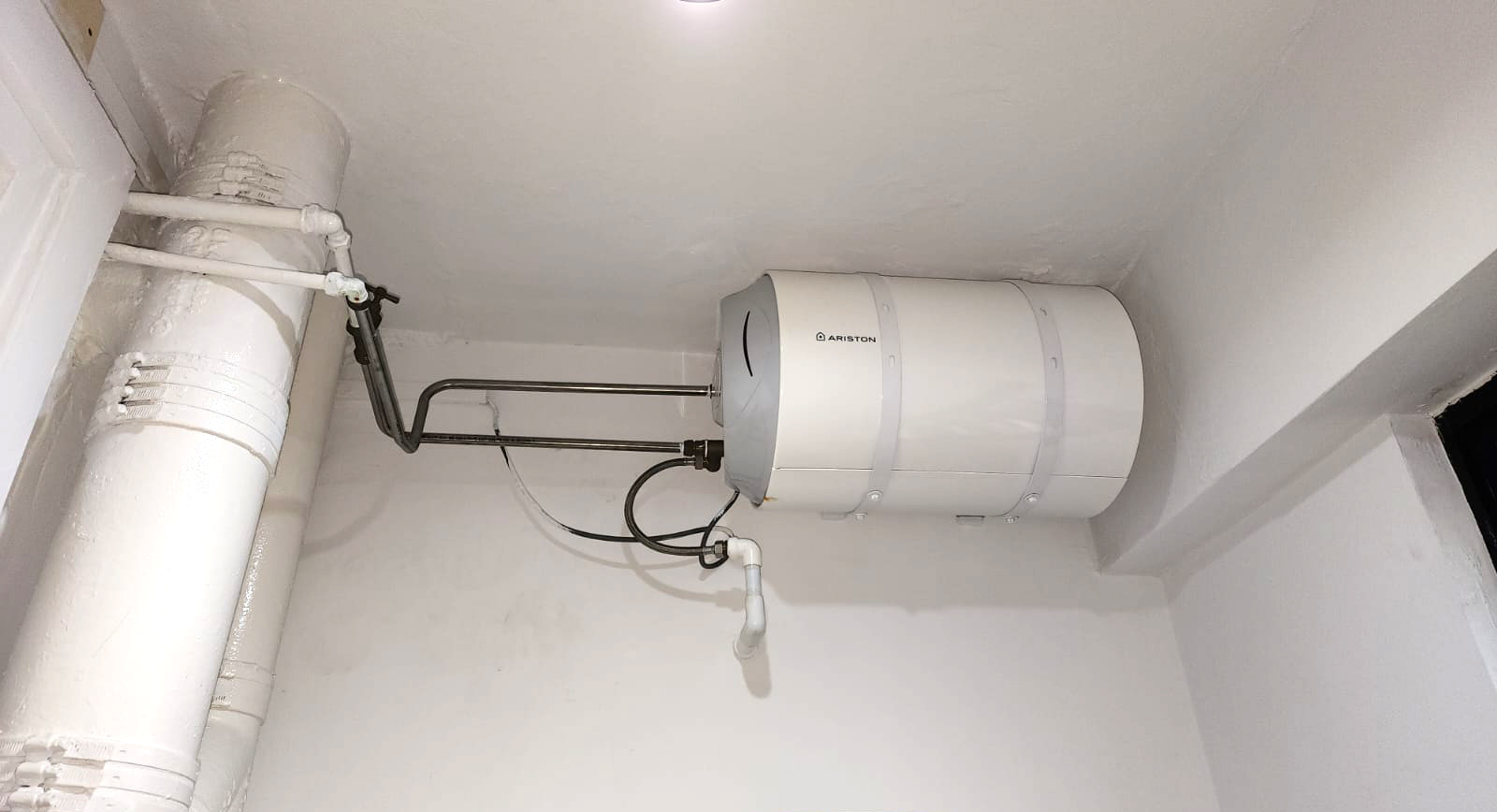 Water Heater Installation At Changi HDB Upper Changi Road - Before