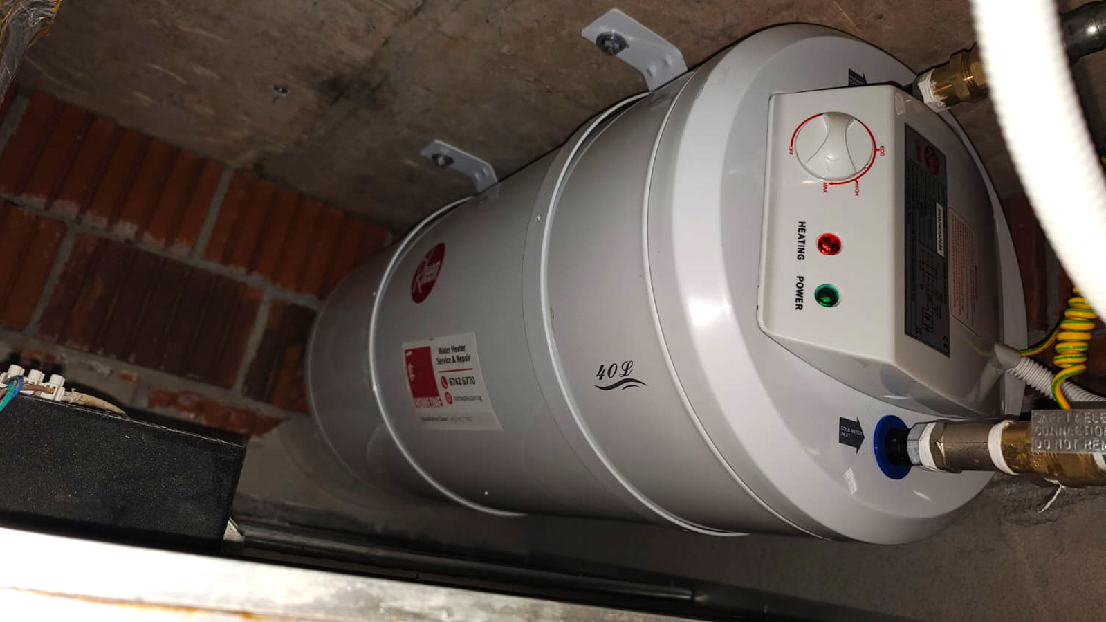 Water Heater Installation at Choa Chu Kang - After