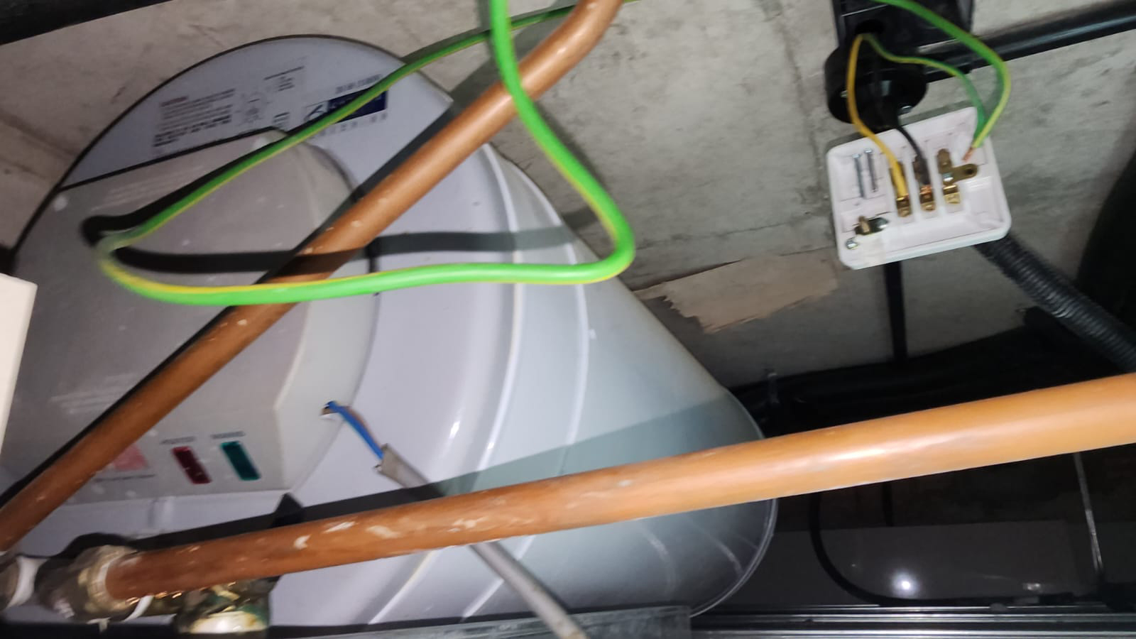 Water Heater Installation at Clementi Green Landed - Before