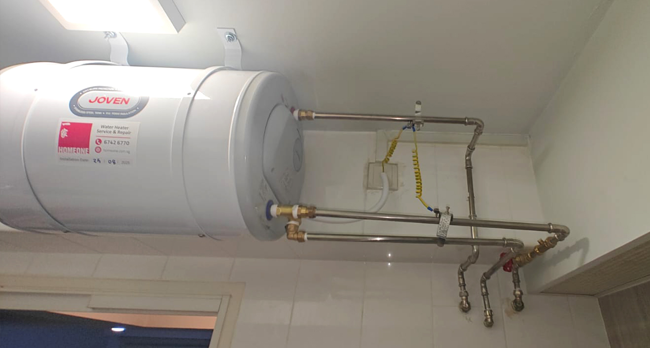 Water Heater Installation Clementi Hdb - After