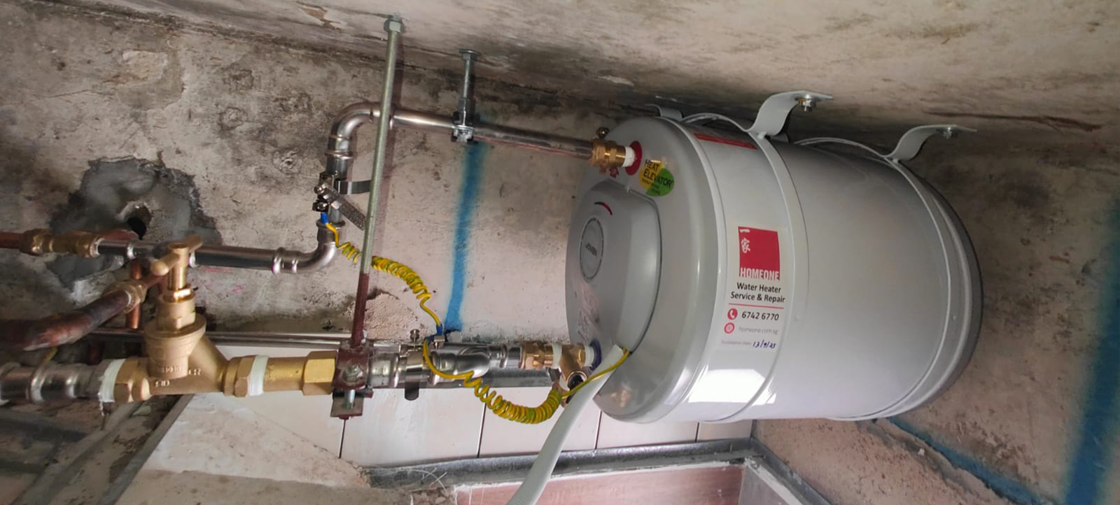 Water Heater Installation Jurong East, The Mayfair - After