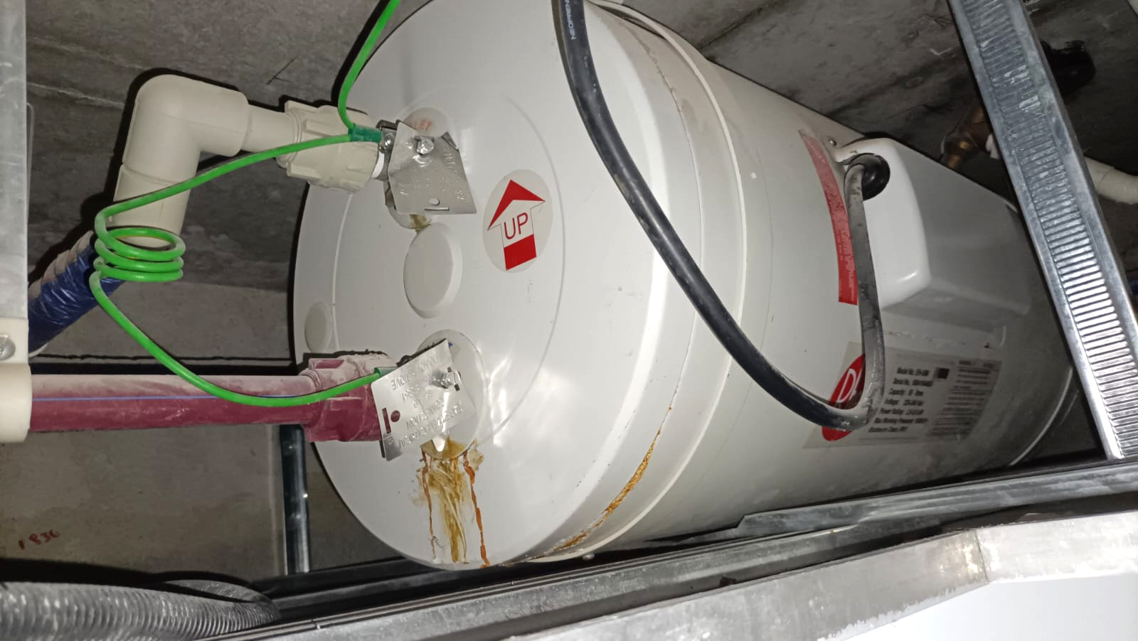 Water Heater Installation at Jurong West The Centris - Before