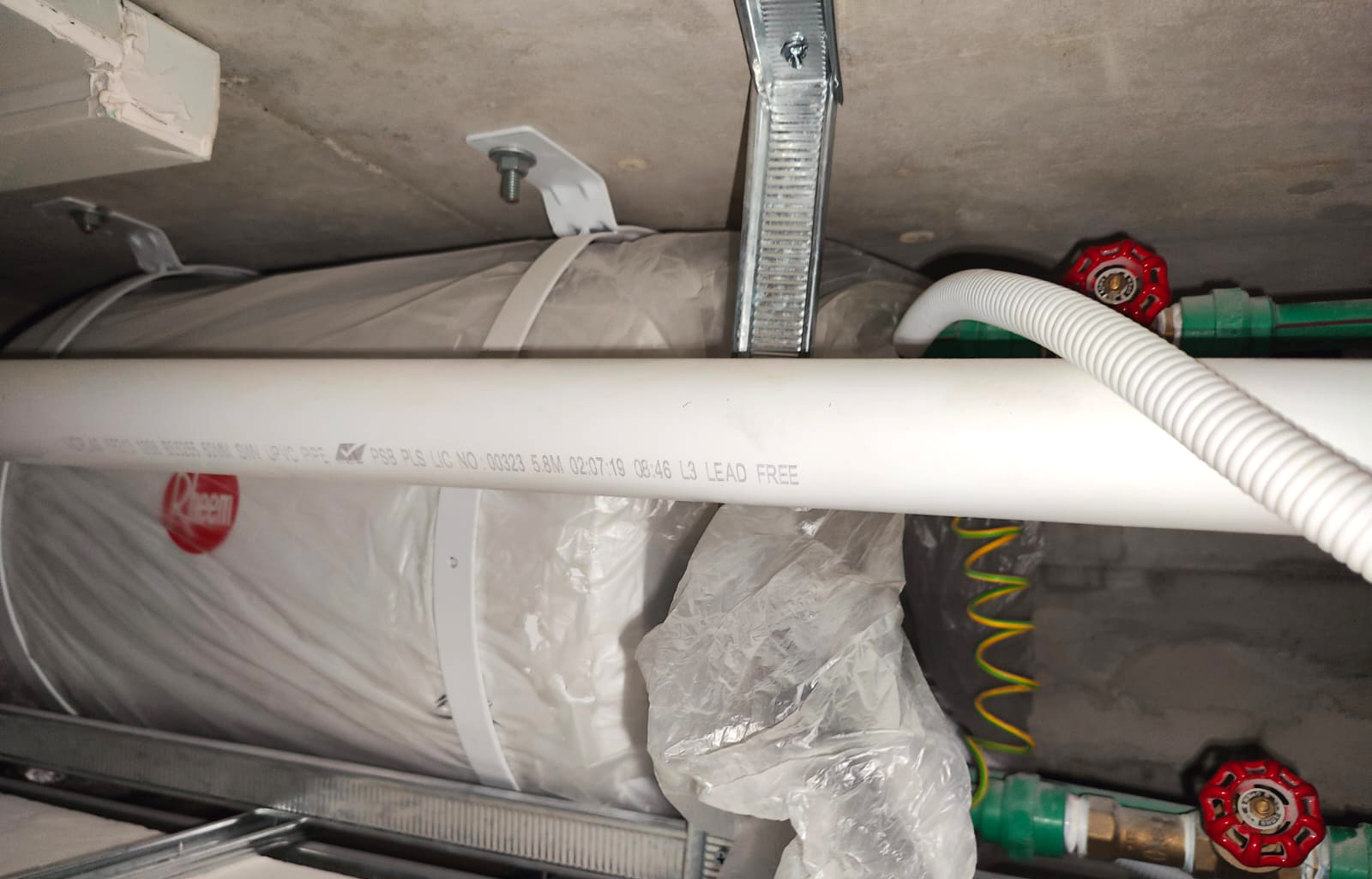 Water Heater Installation at Le Quest Bukit Batok - Before