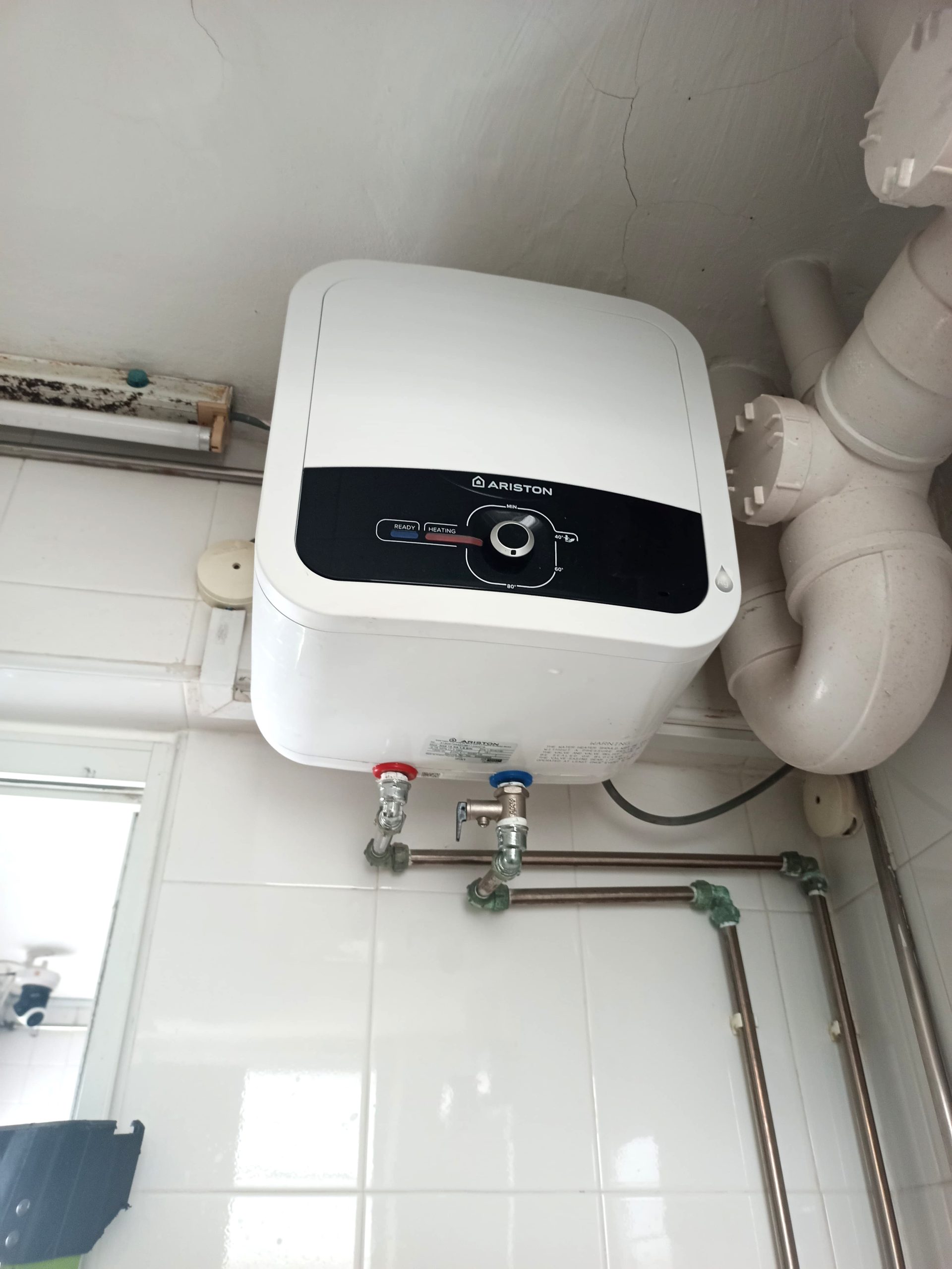 Water Heater Installation Paya Lebar HDB - Before