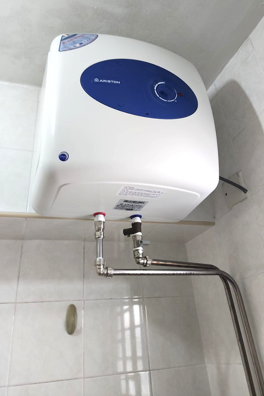 Water Heater Installation at Pioneer HDB - Before