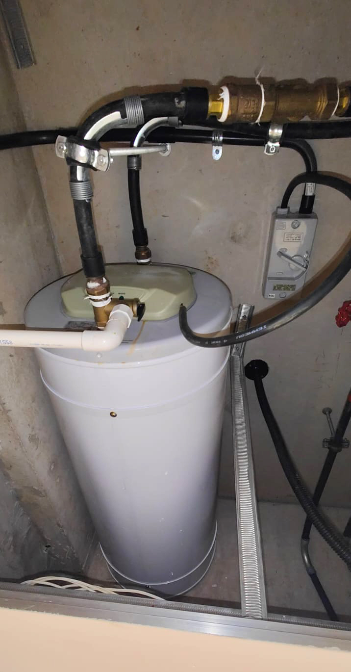 Water Heater Installation Seletar Green Landed - Before