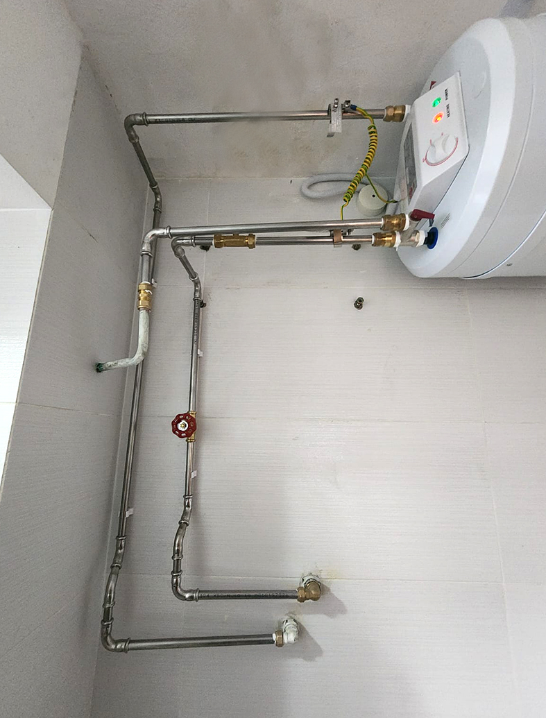 Water Heater Installation Toa Payoh Condo Rajah Towers - After