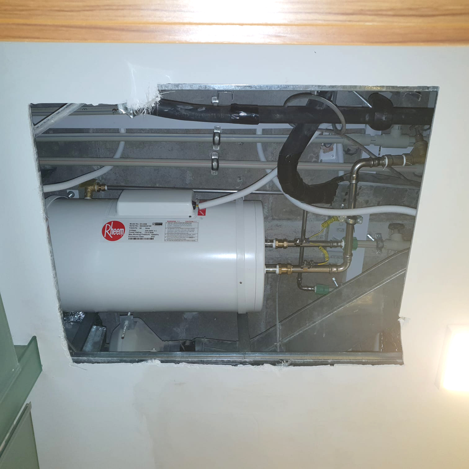 Water Heater Installation Water Town Punggol - After