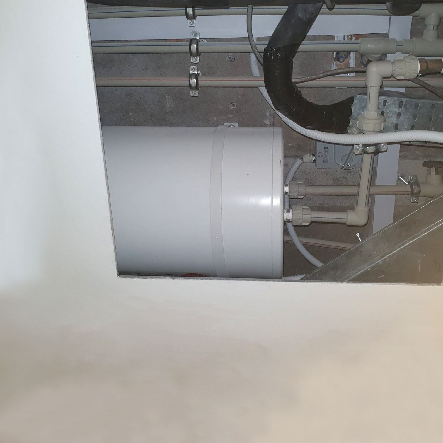 Water Heater Installation Water Town Punggol - Before