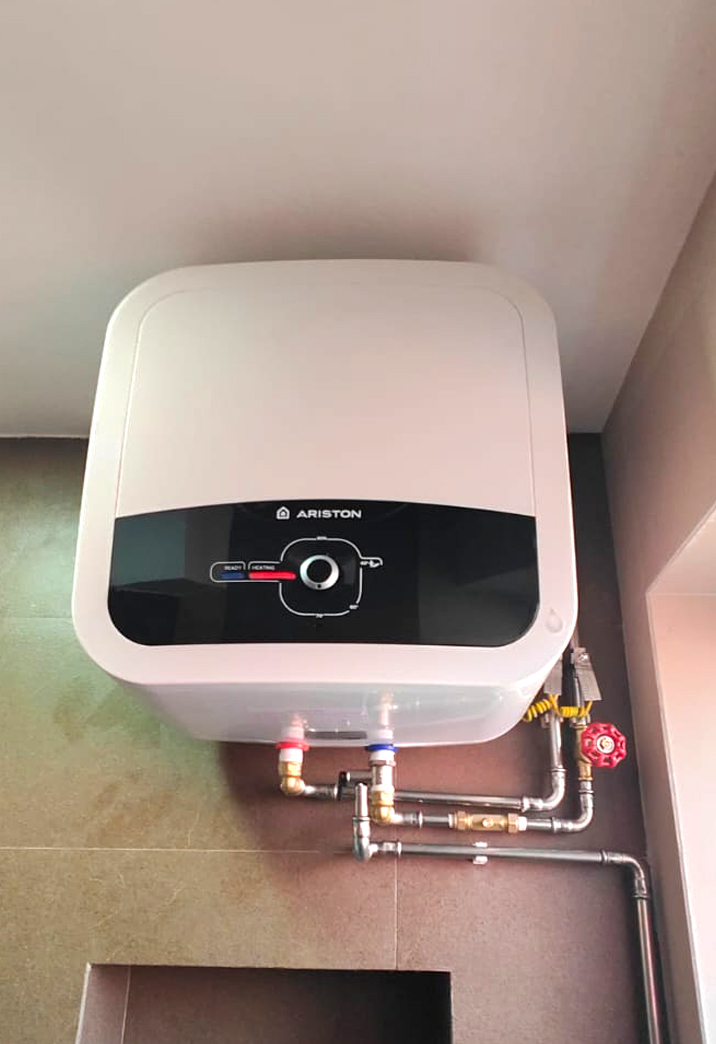Water Heater Installation HDB Upper Thomson Sing Ming - After