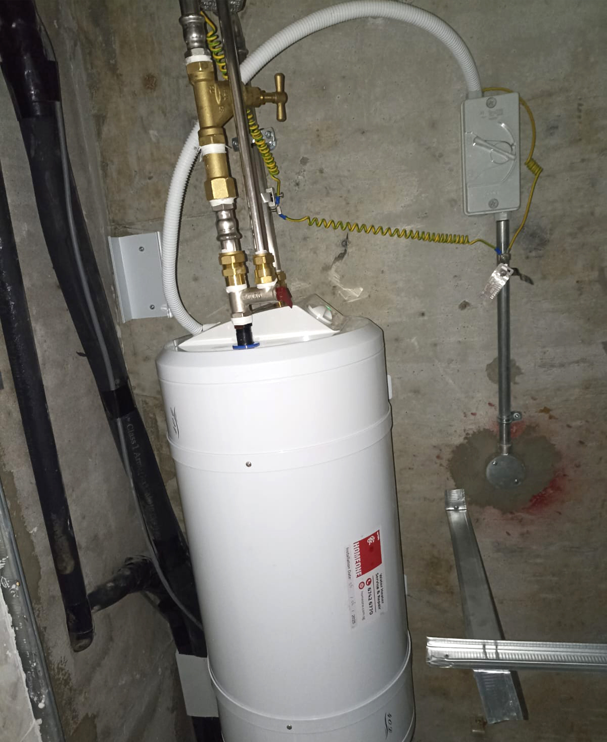 Water Heater Installation Rochor Sophia Hills Condo - After