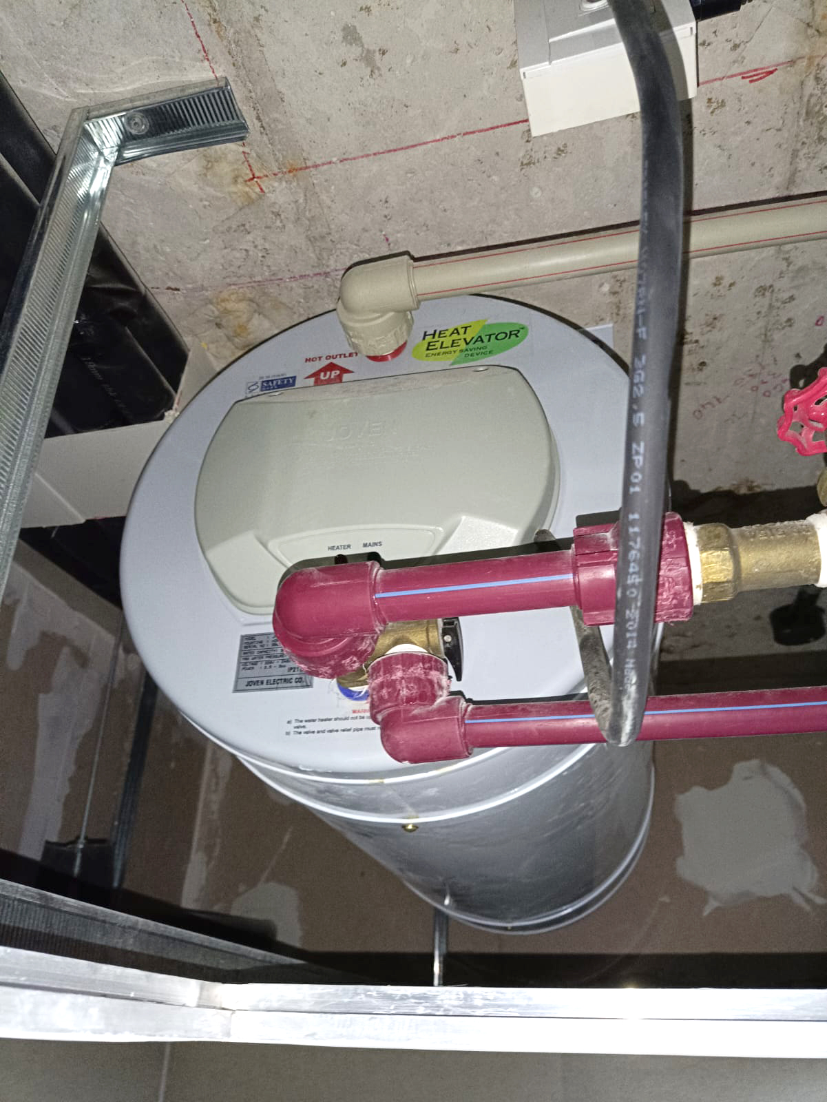 Water Heater Installation at Upper Thomson Three 11 Condo - Before