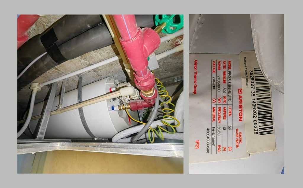 Ariston Water Heater No Hot Water (Condo) .01