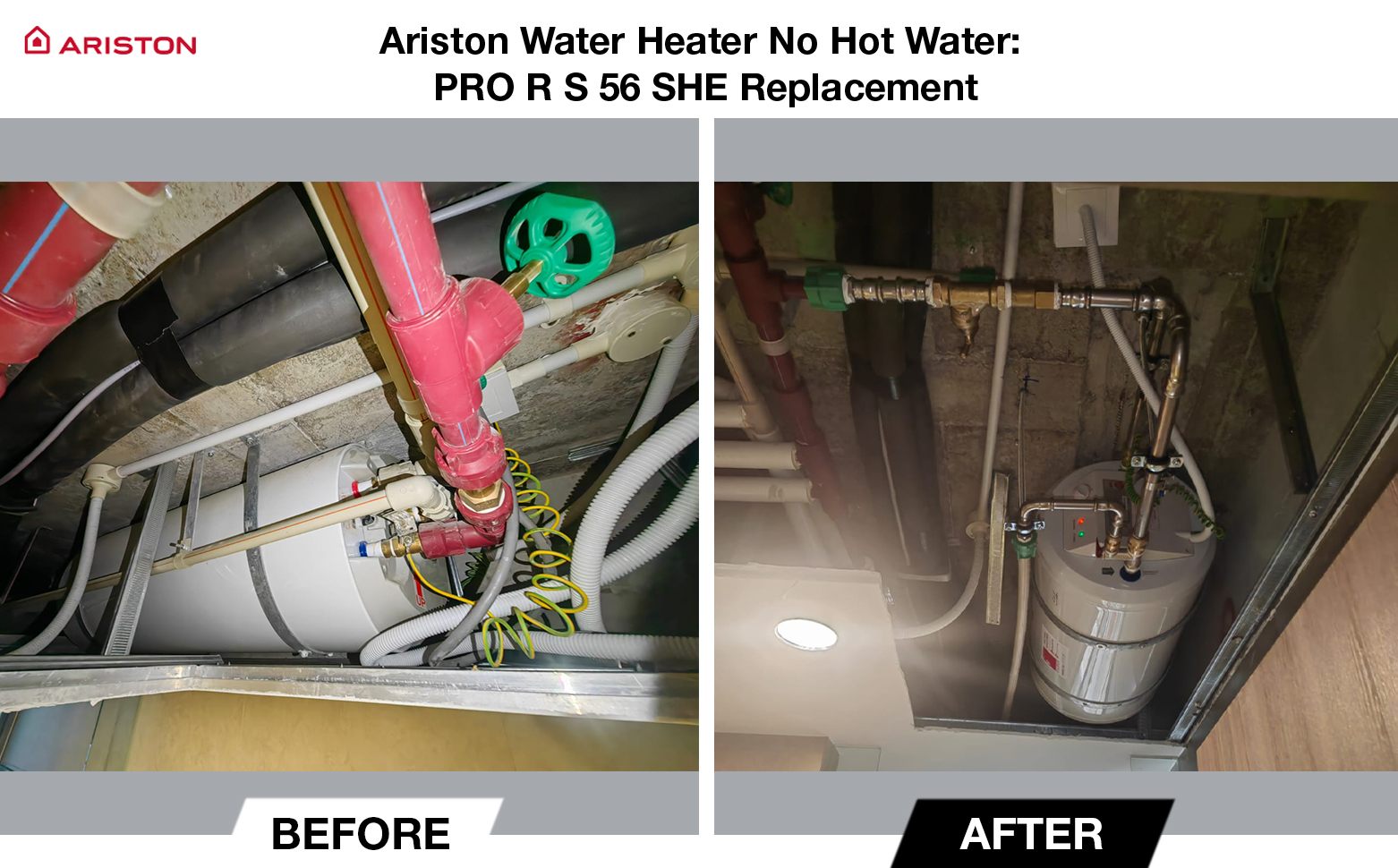 Ariston Water Heater No Hot Water -Condo - Riversails- .00