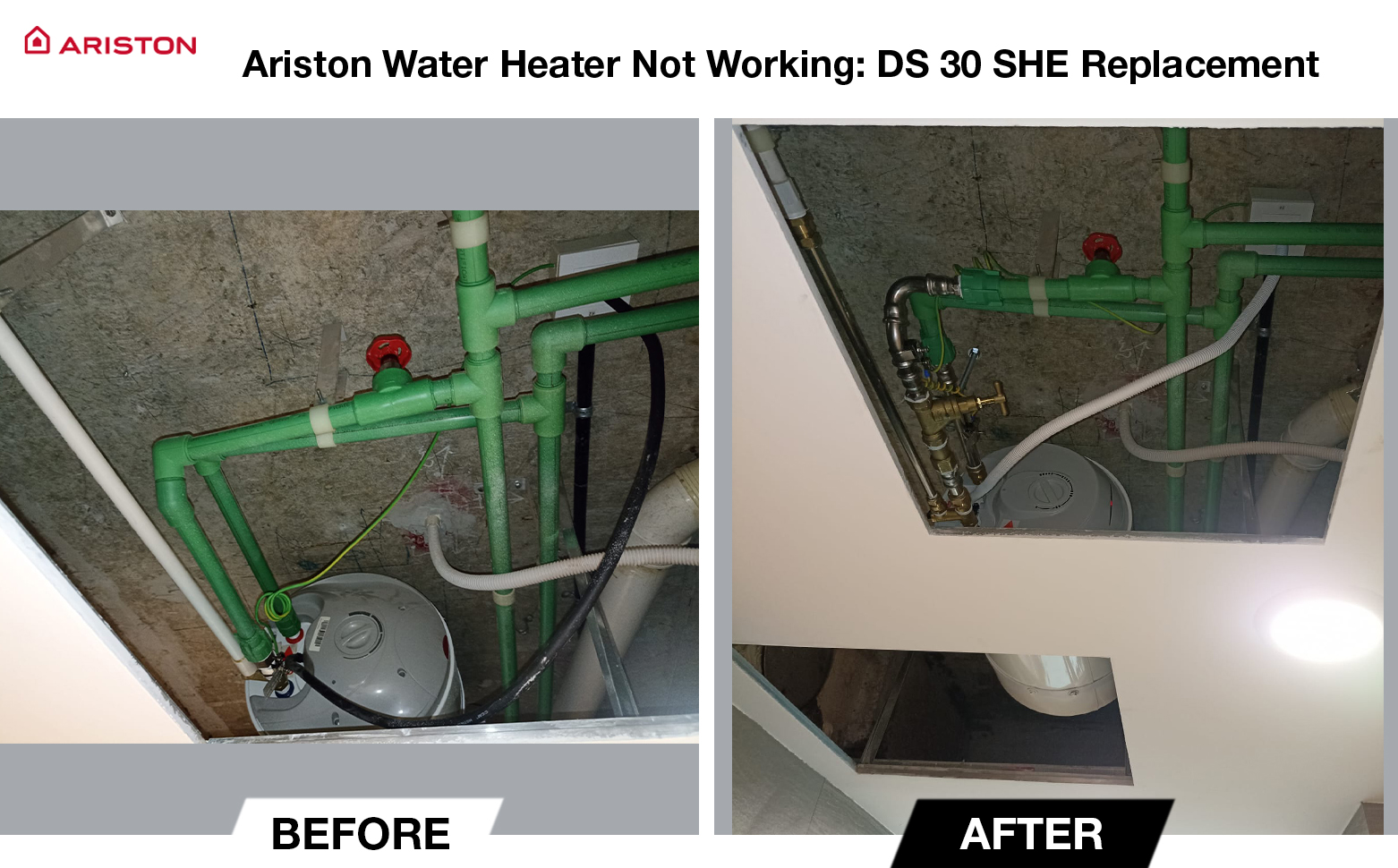 Ariston Water Heater Not Working Condo-00