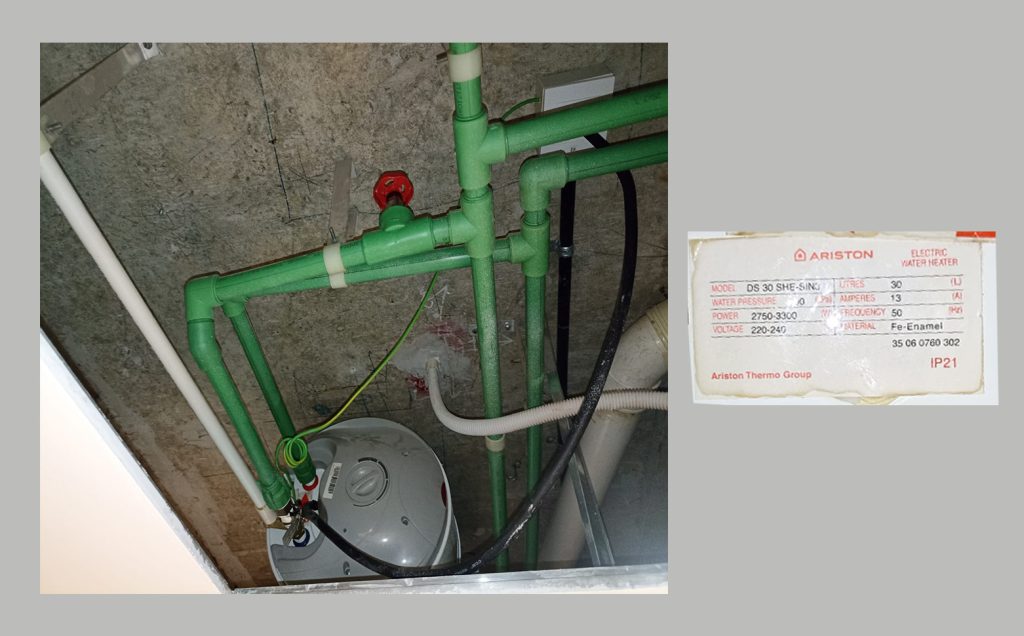Ariston Water Heater Not Working Condo-01
