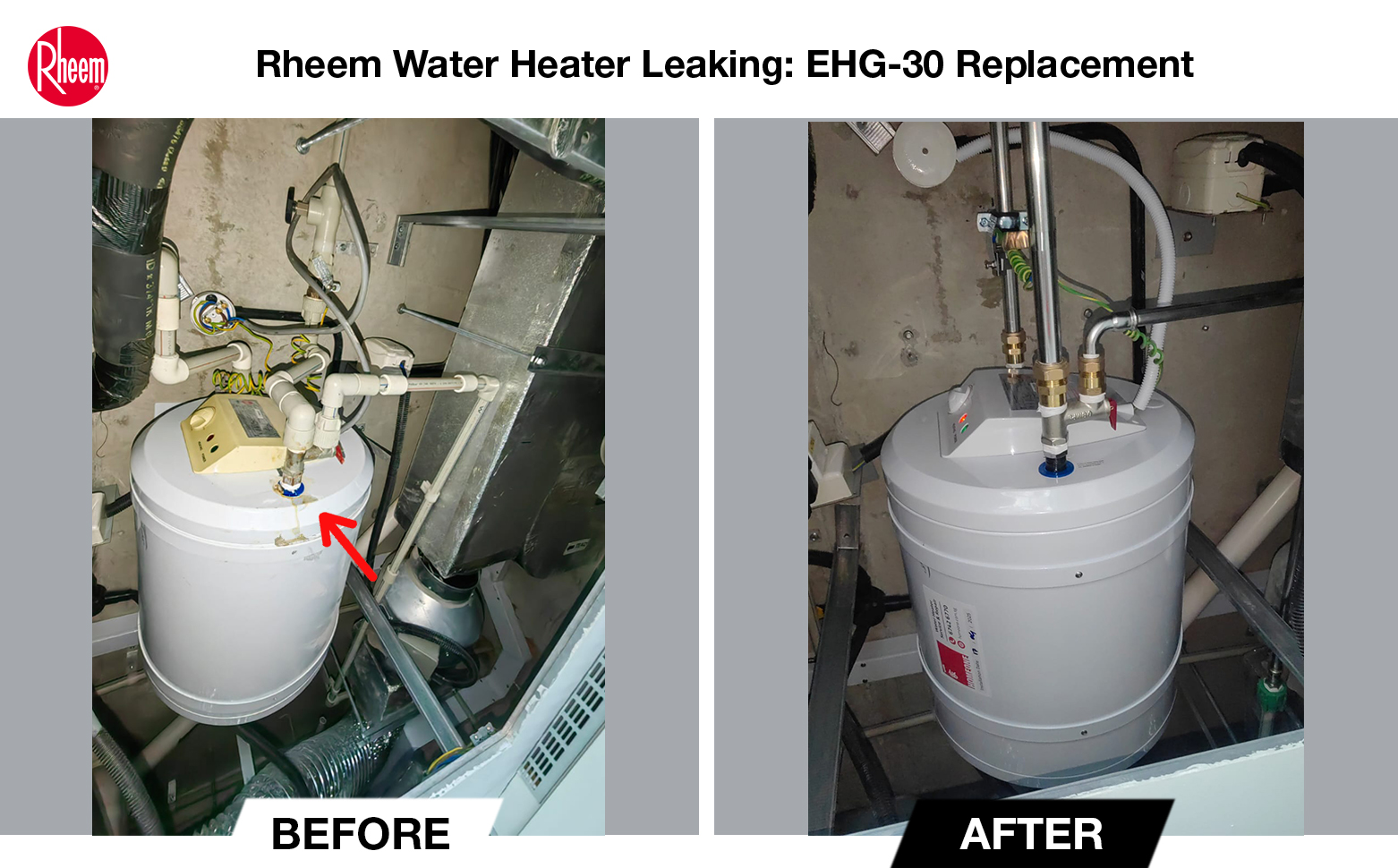 Rheem Water Heater Leaking Condo-00