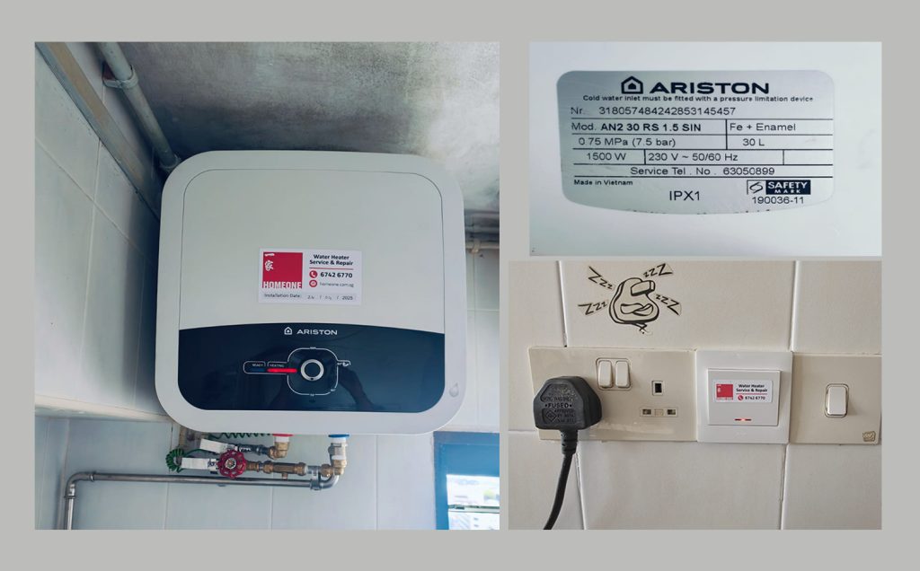 Ariston Water Heater Rusty (HDB).02