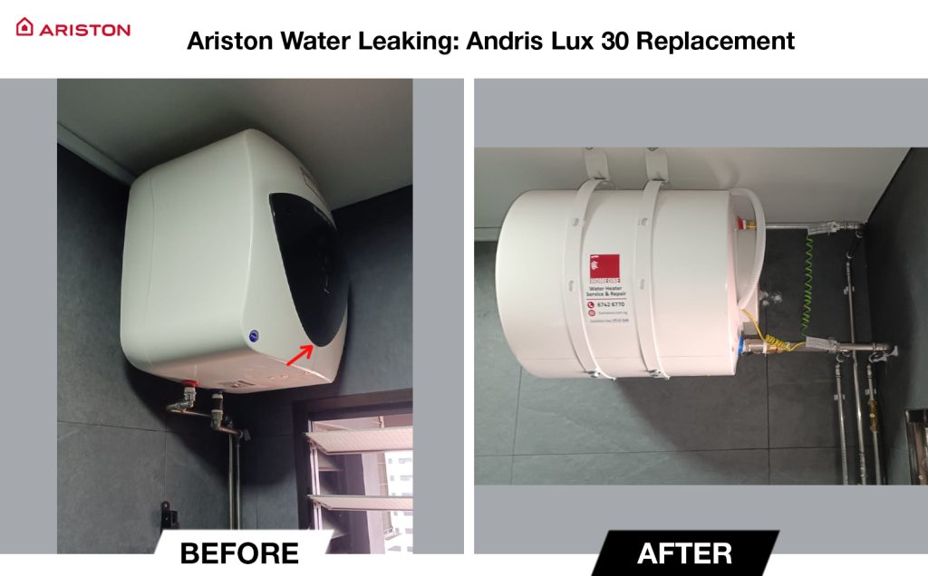 Ariston Water Leaking (at HDB) .00