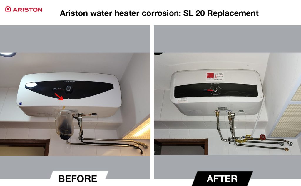 Ariston water heater corrosion (HDB) .00
