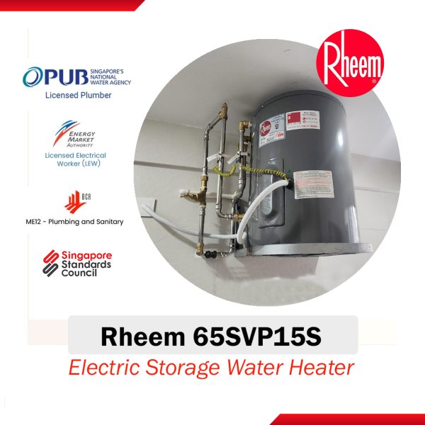 Rheem 65SVP15S Storage Water Heater