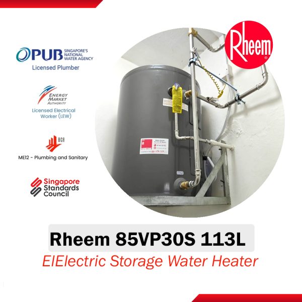Rheem 85SVP30S Electric Storage Water Heater