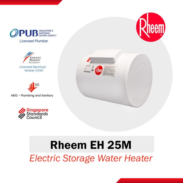 Rheem EH 25M Electric Storage Water Heater