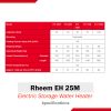 Rheem EH 25M Electric Storage Water Heater - Image 2