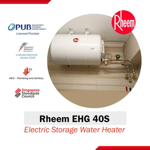 Rheem EHG 40S Electric Storage Water Heater