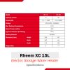 Rheem XC 15L Storage Water Heater - Image 3