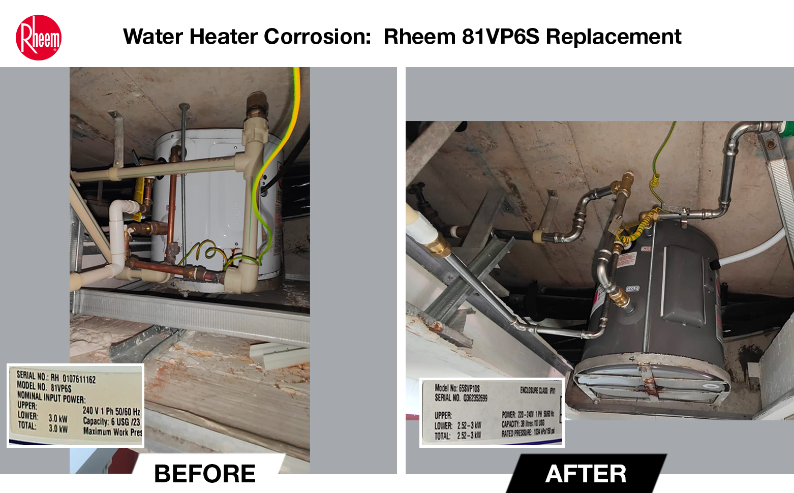 Water Heater Corrosion (Rheem-condo) .00