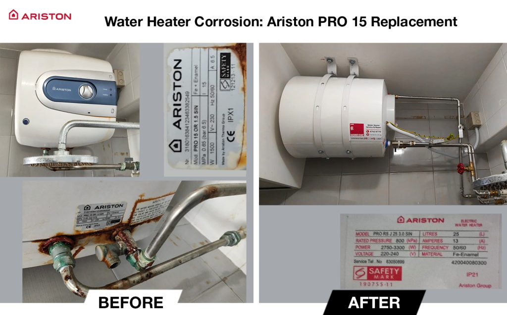 Water Heater Corrosion (ariston - hdb) .00