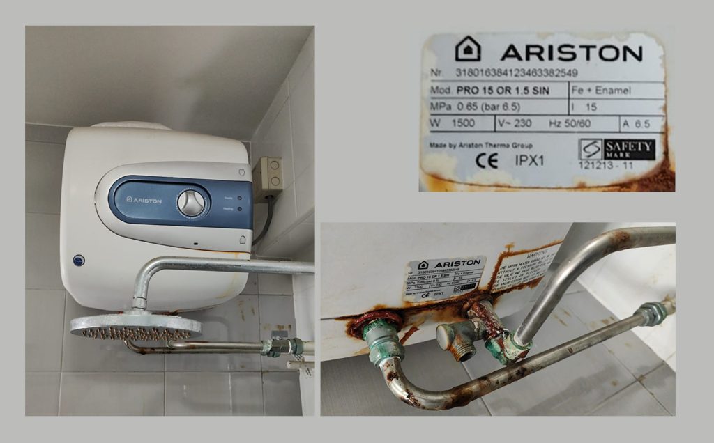 Water Heater Corrosion (ariston - hdb) .01