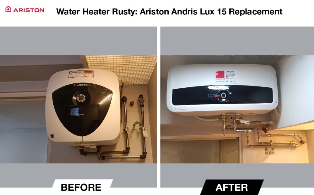 Water Heater Rusty (ariston - hdb) .00
