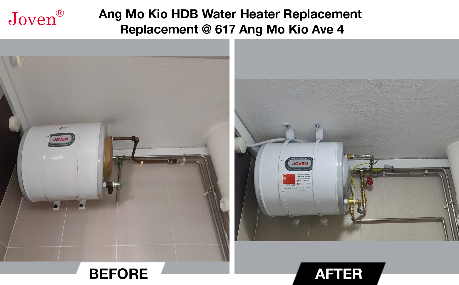 Ang Mo Kio HDB Water Heater @ 617 Ang Mo Kio Ave 4.00