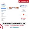 Ariston Andris2 30 Lux D WIFI PUB Submission