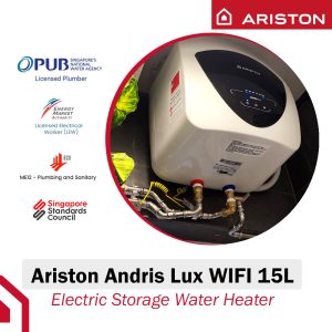 Ariston Andris Lux WIFI 15L Storage Water Heater