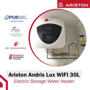 Ariston Andris Lux WIFI 30L Storage Water Heater